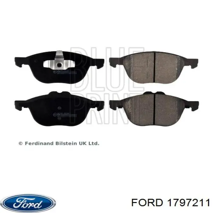 Тормозные колодки Ford 1797211