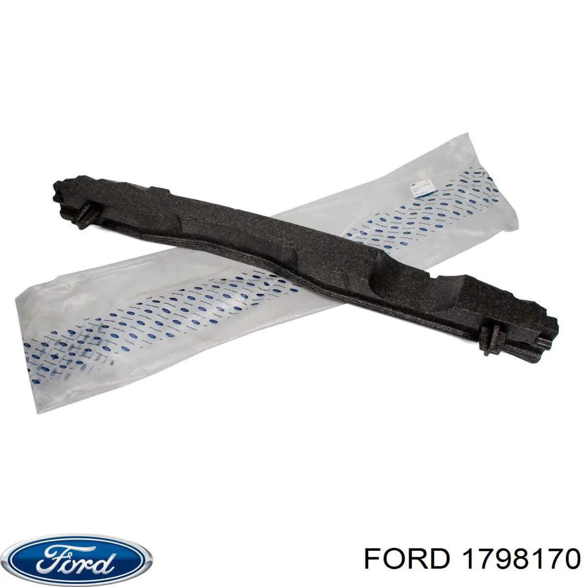 Правый кронштейн заднего бампера Ford 1798170