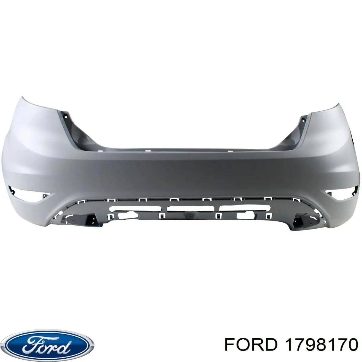 1798170 Ford consola direita do pára-choque traseiro