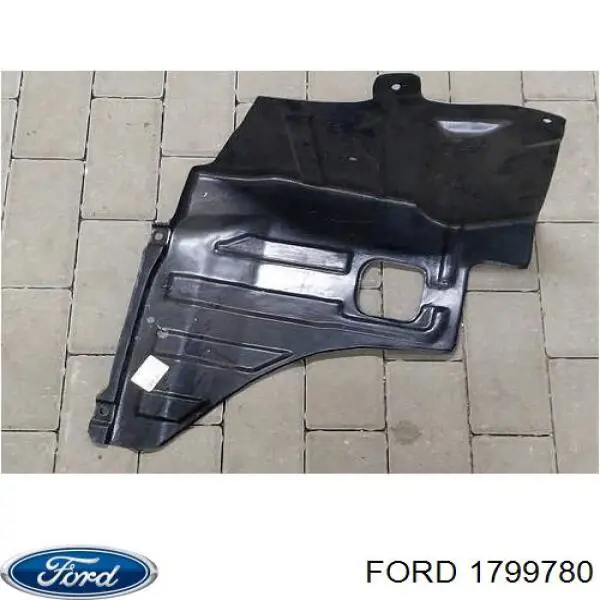 CV6111779AC Ford Воздуховод (дефлектор) радиатора левый