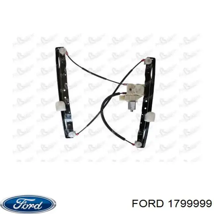 Mecanismo de acionamento de vidro da porta dianteira direita para Ford Galaxy (WA6)