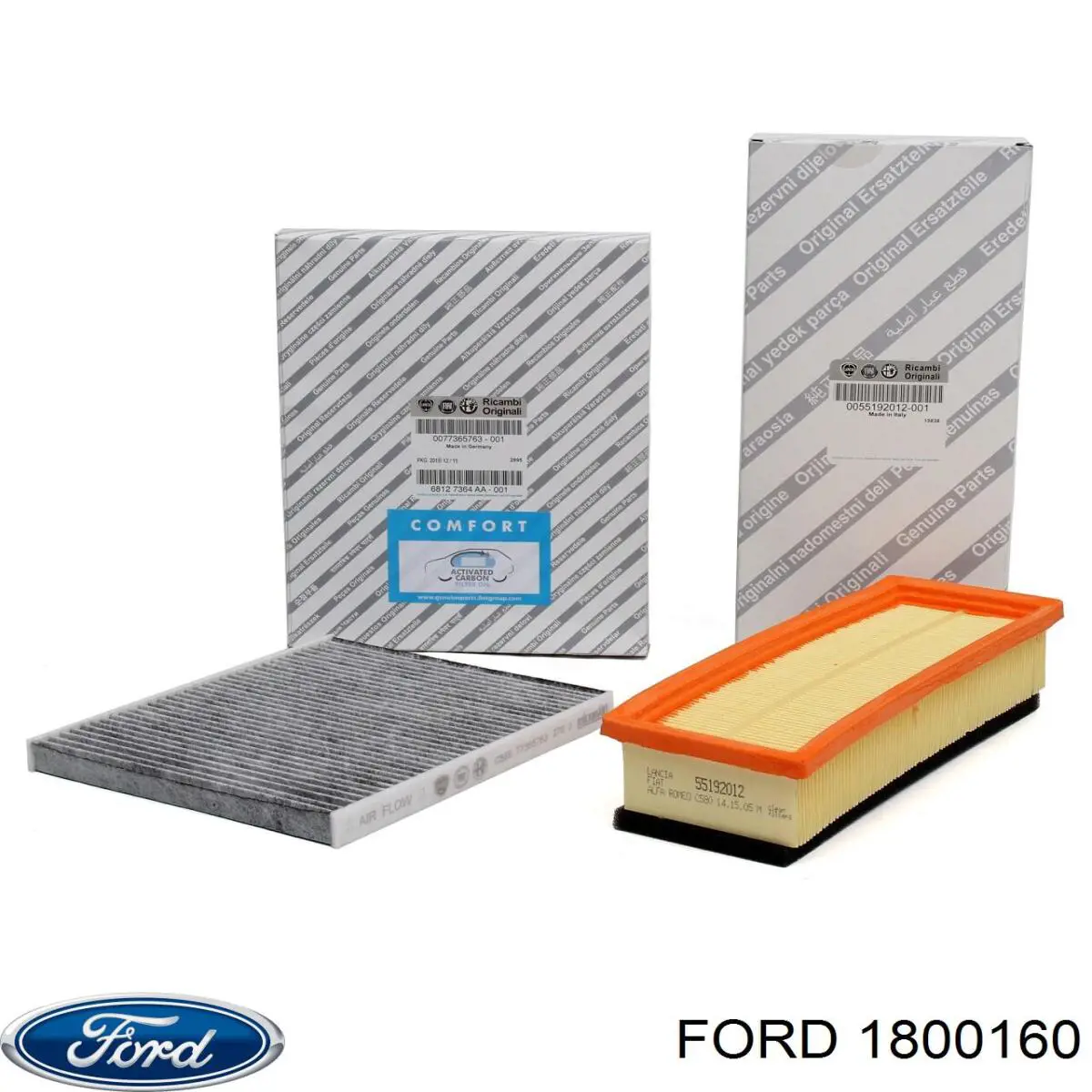 Брызговики передние, комплект Ford 1800160 цена, от 65.29 USD