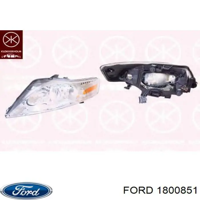 1800851 Ford luz esquerda