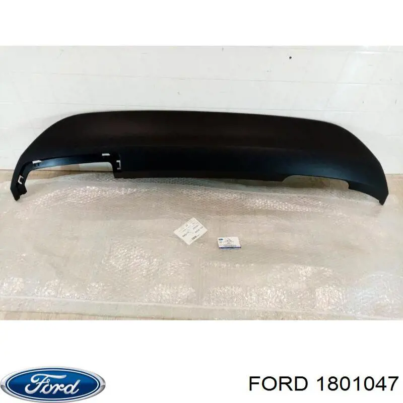 Placa sobreposta central do pára-choque traseiro para Ford Fiesta (CB1)