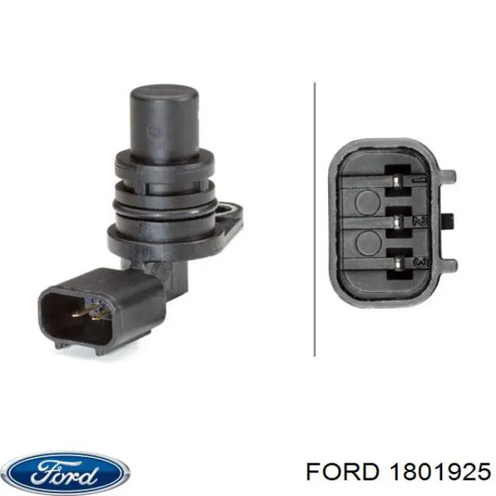 Купить 1801925 Ford Датчик оборотов коленвала