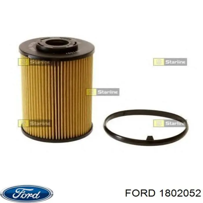 Купить 1802052 Ford Фильтр-отстойник топлива грубой очистки