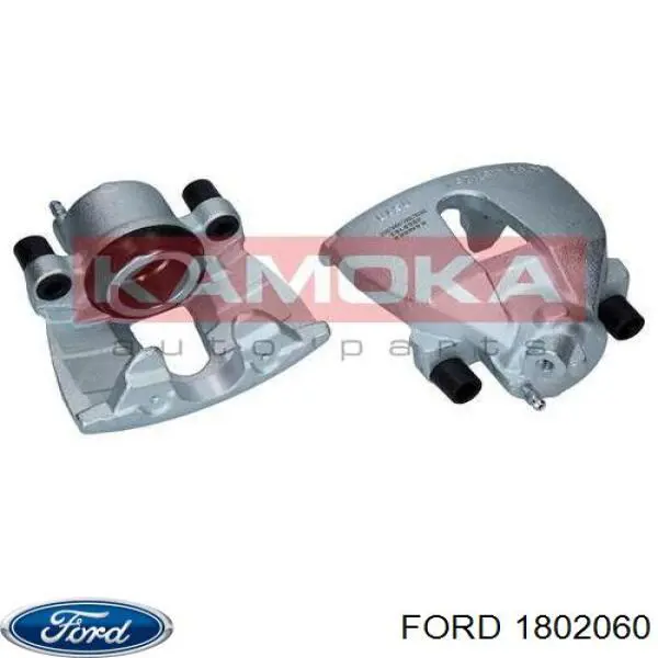 1802060 Ford Суппорт тормозной, передний, левый