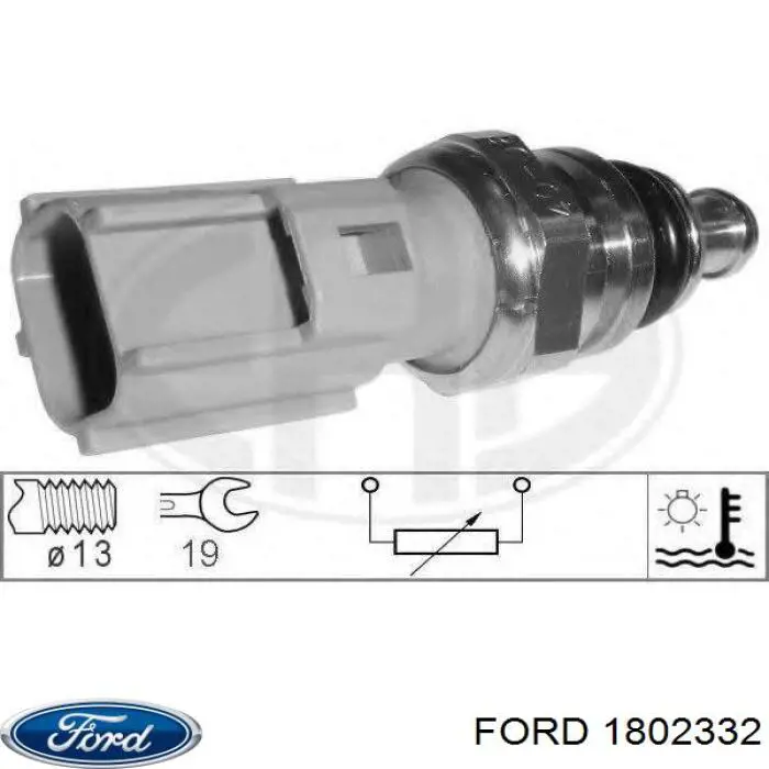 Датчик указателя температуры охлаждающей жидкости Ford 1802332 цена, от 5.10 USD