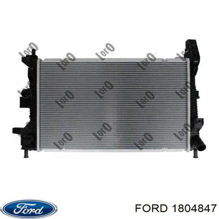 Радиатор охлаждения двигателя Ford 1804847 цена, от 70.38 USD