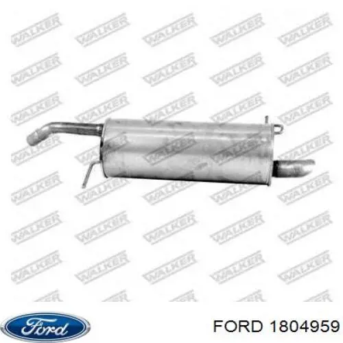 Купить 1879594 Ford Глушитель задний