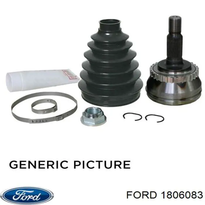 Купить CN153B436FC Ford Вал приводной правый