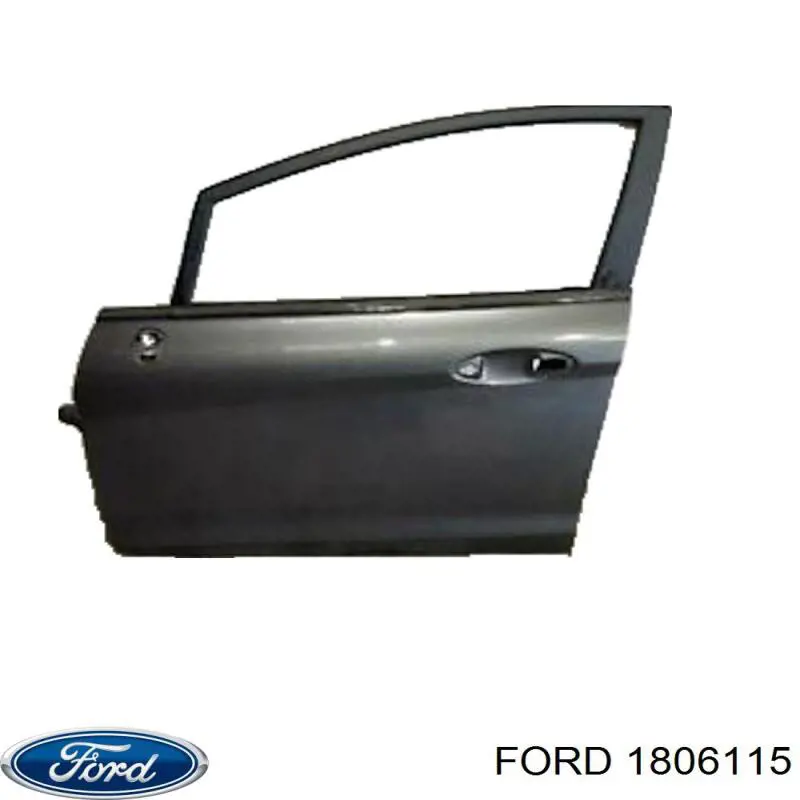Передняя левая дверь Форд Фиеста 6 (Ford Fiesta)