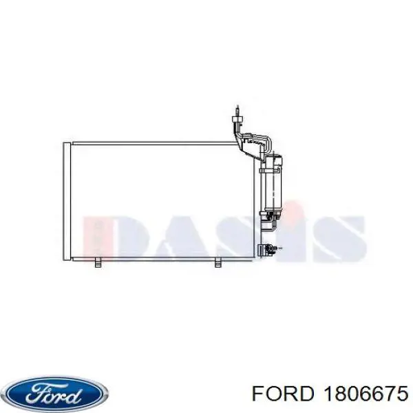 Радиатор кондиционера 1806675 Ford