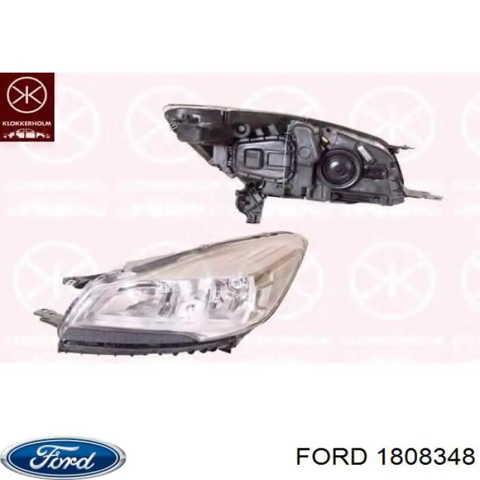 1808348 Ford luz direita