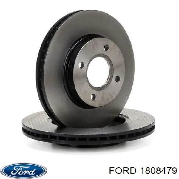 1808479 Ford Диск тормозной передний