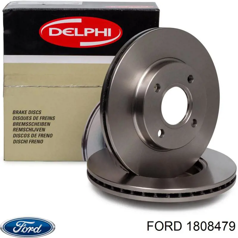 1808479 Ford Диск тормозной передний