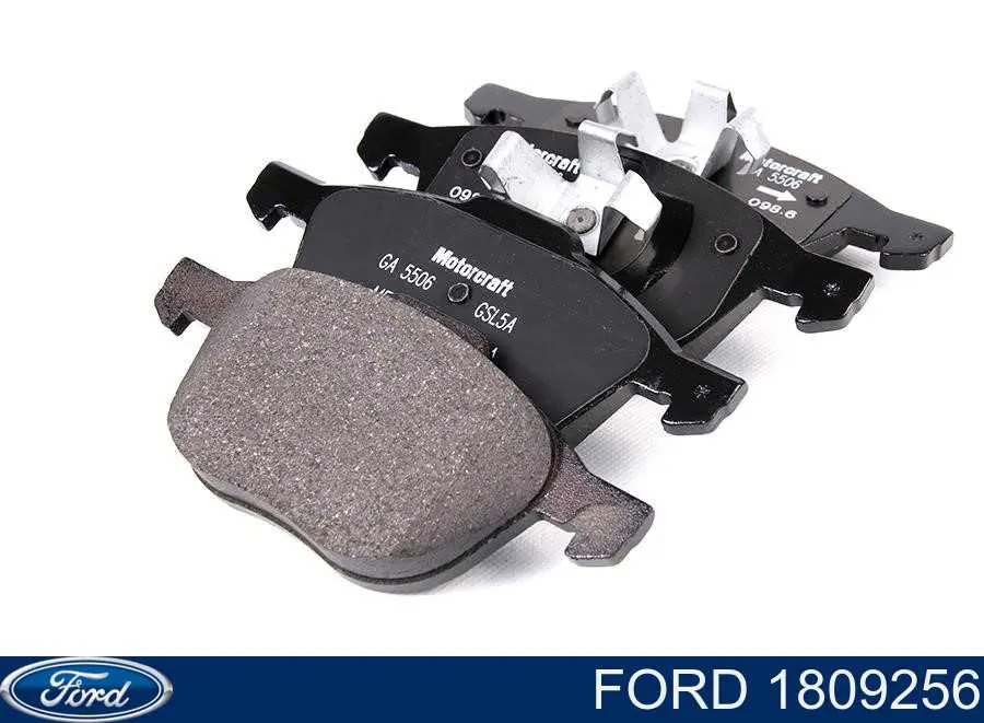 1809256 Ford колодки тормозные передние дисковые