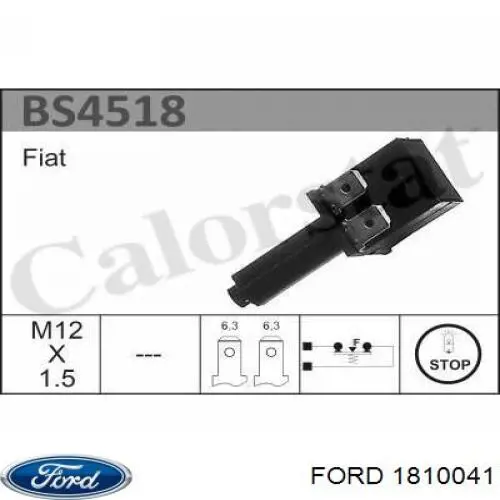 1810041 Ford датчик включения стопсигнала