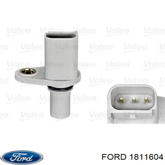 Sensor de posição da árvore distribuidora 1811604 Ford