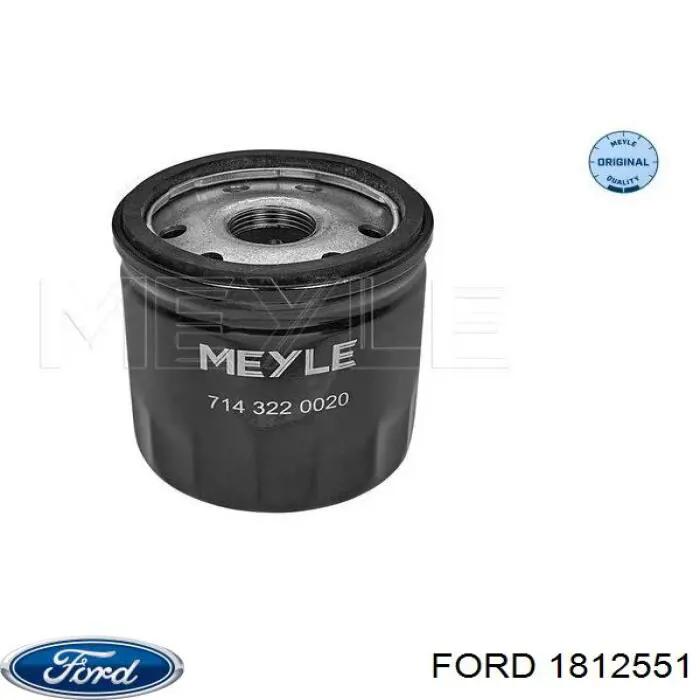 Купить 1812551 Ford Фильтр центробежный очистки масла