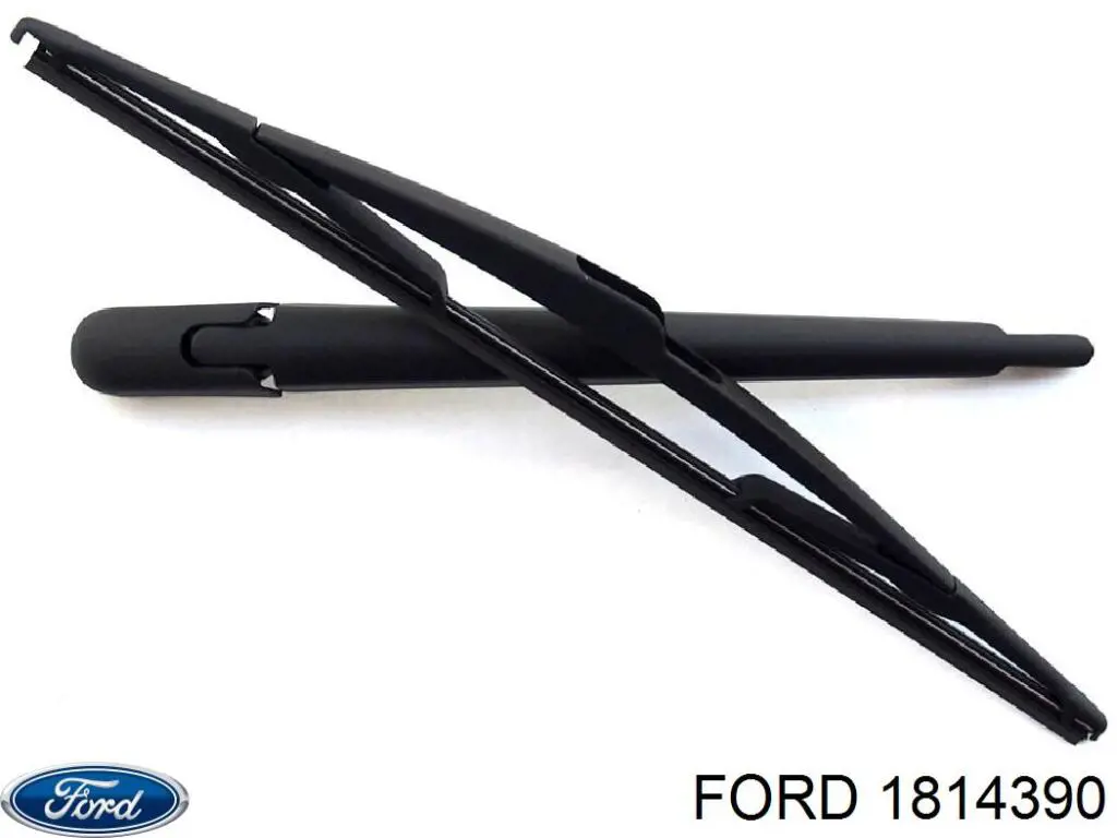 1814390 Ford braço de limpa-pára-brisas de vidro traseiro