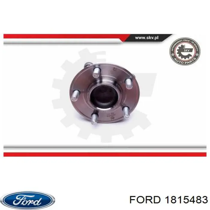 1815483 Ford Ступица задняя