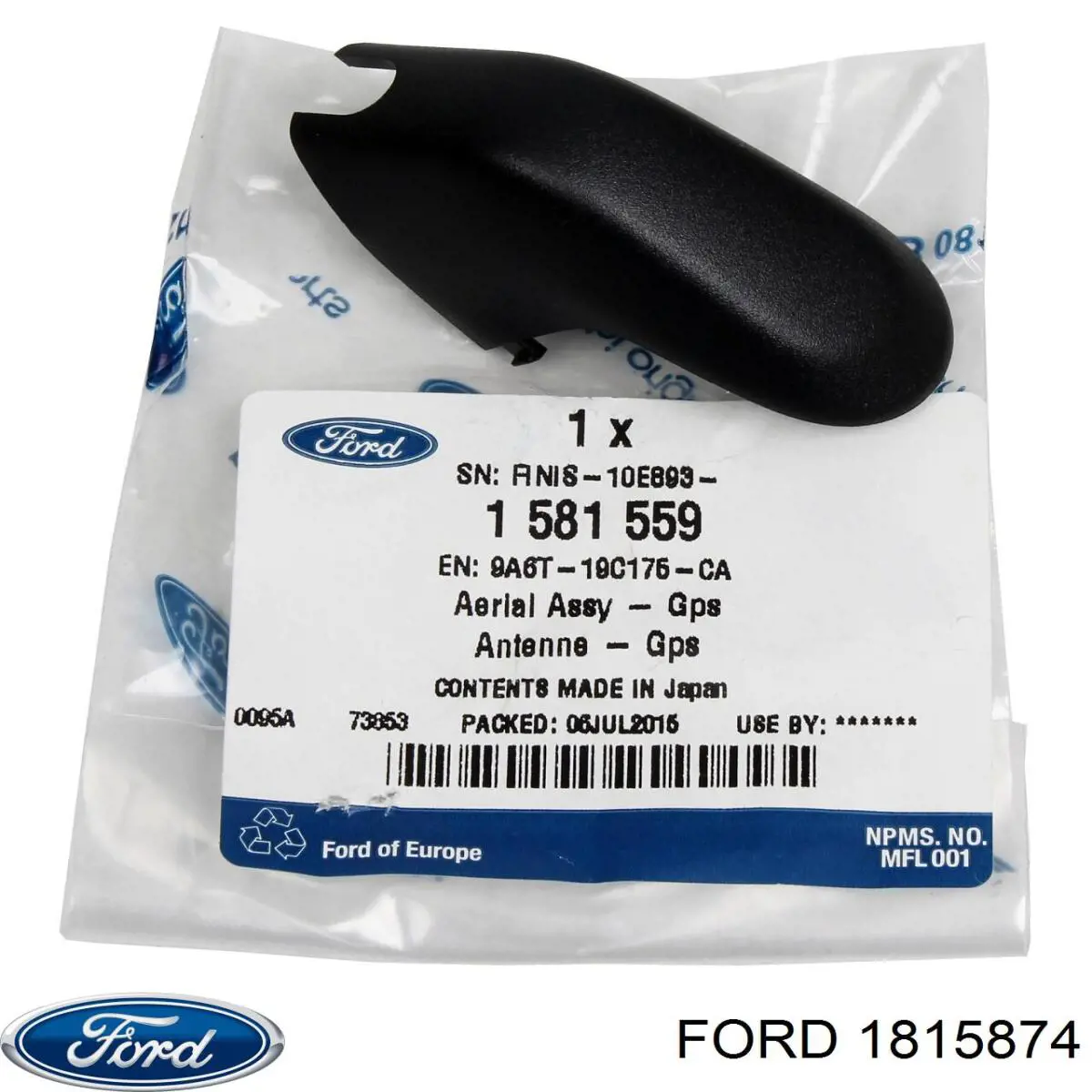 1815874 Ford капот
