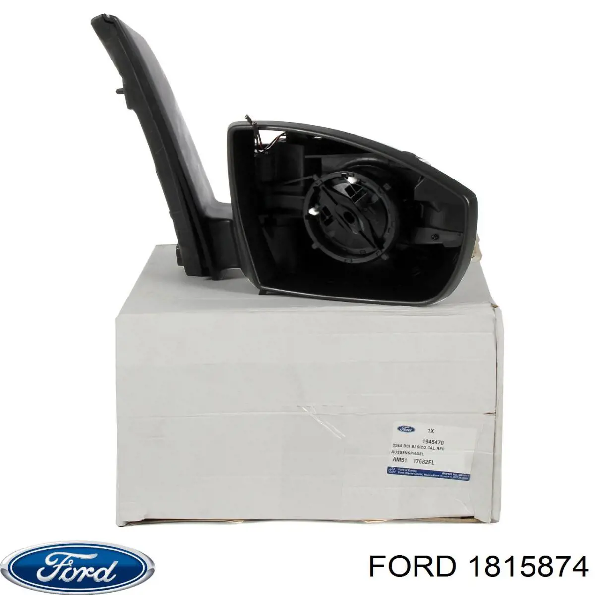 Капот двигателя Ford 1815874