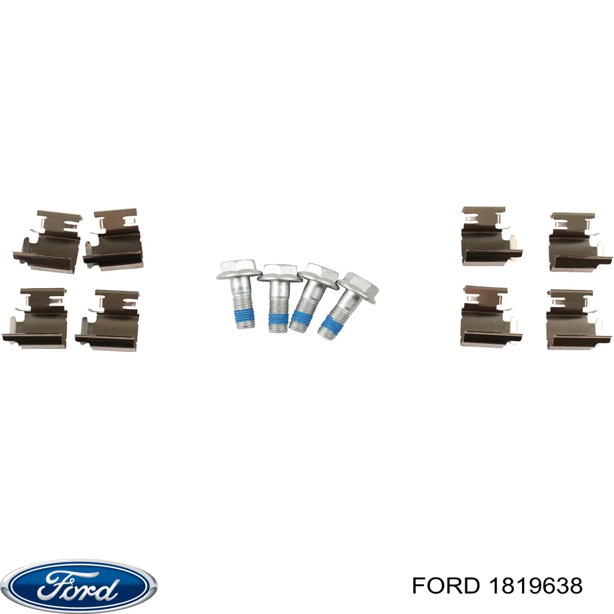 Колодки дисковые  Ford 1819638 цена, от 19.42 USD