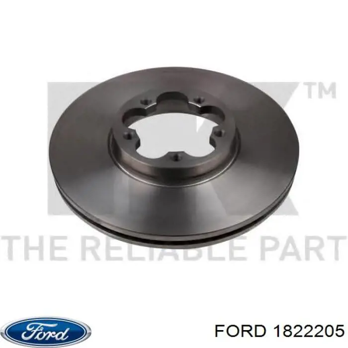 Тормоз дисковый передний Ford 1822205 цена, от 67.46 USD