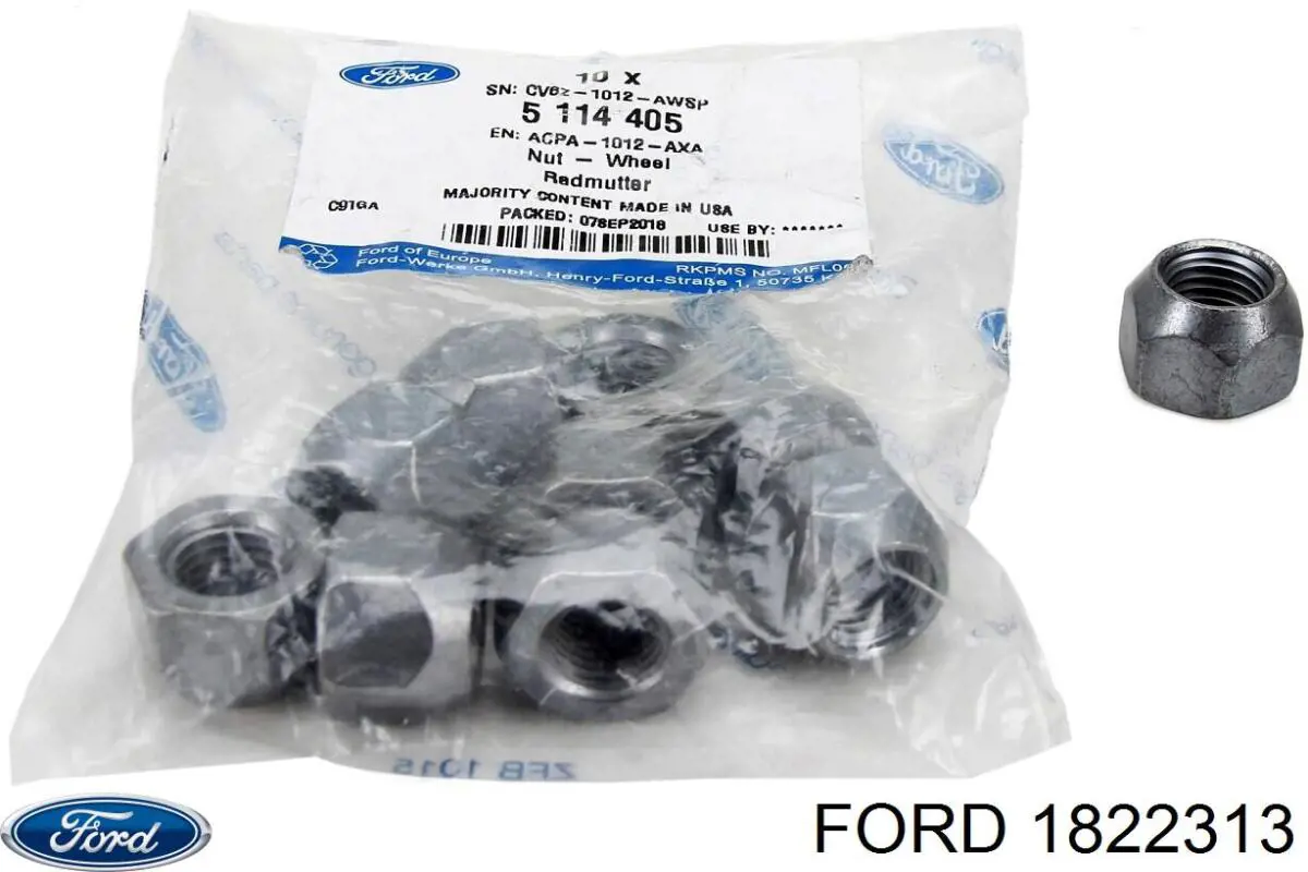 Колпак колесного диска Ford 1822313 цена, от 41.60 USD
