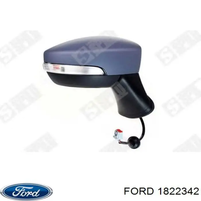 Espelho de retrovisão direito para Ford ECOSPORT 