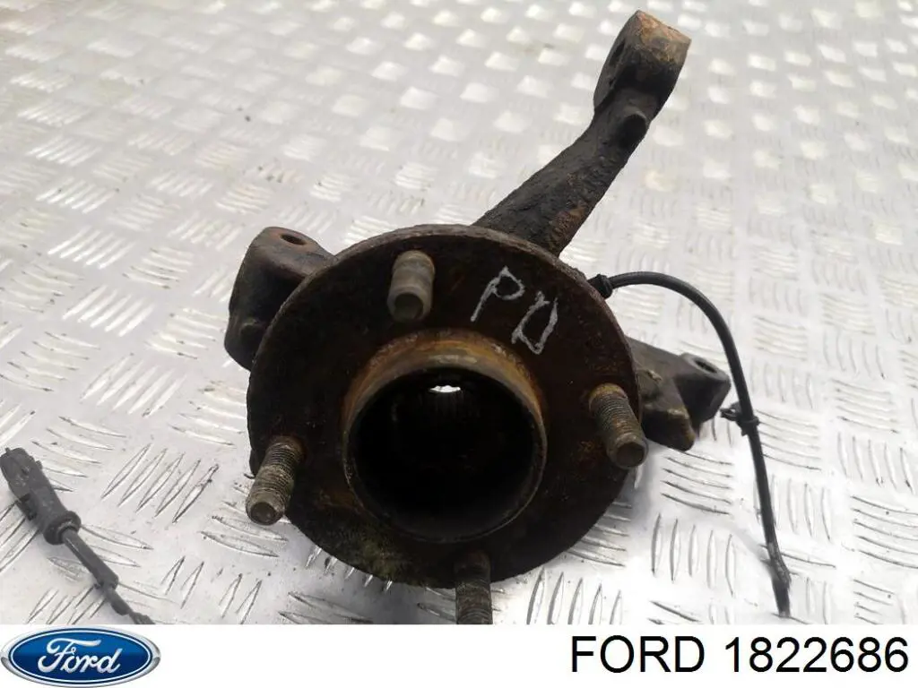 Купить 1822686 Ford Ось передняя и поворотные кулаки