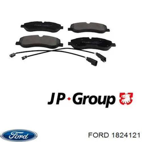 Передние тормозные колодки 1824121 Ford