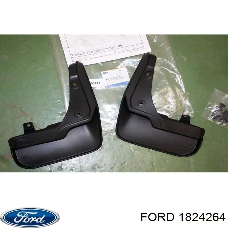 Брызговики передние, комплект Ford 1824264 цена, от 72.48 USD
