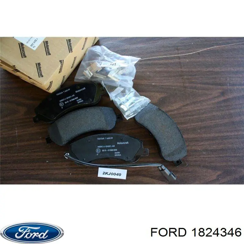1824346 Ford Колодки передние