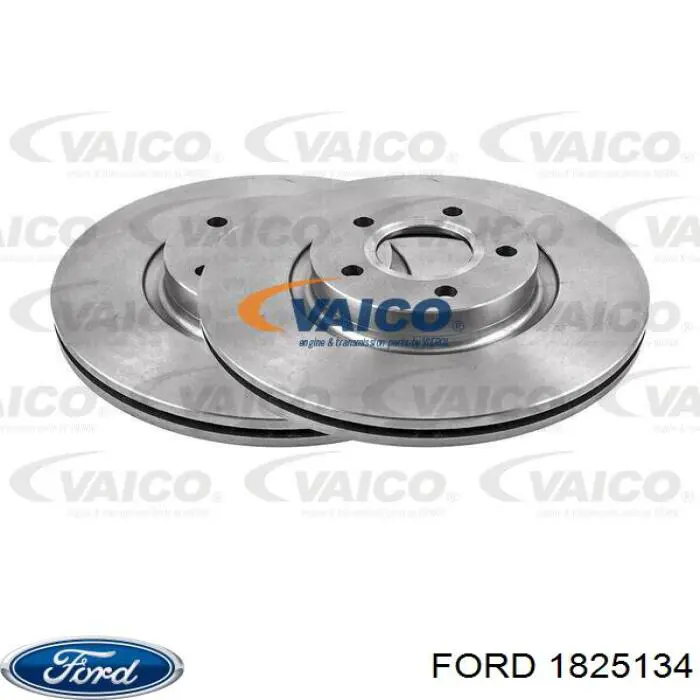 1825134 Ford Диск тормозной передний