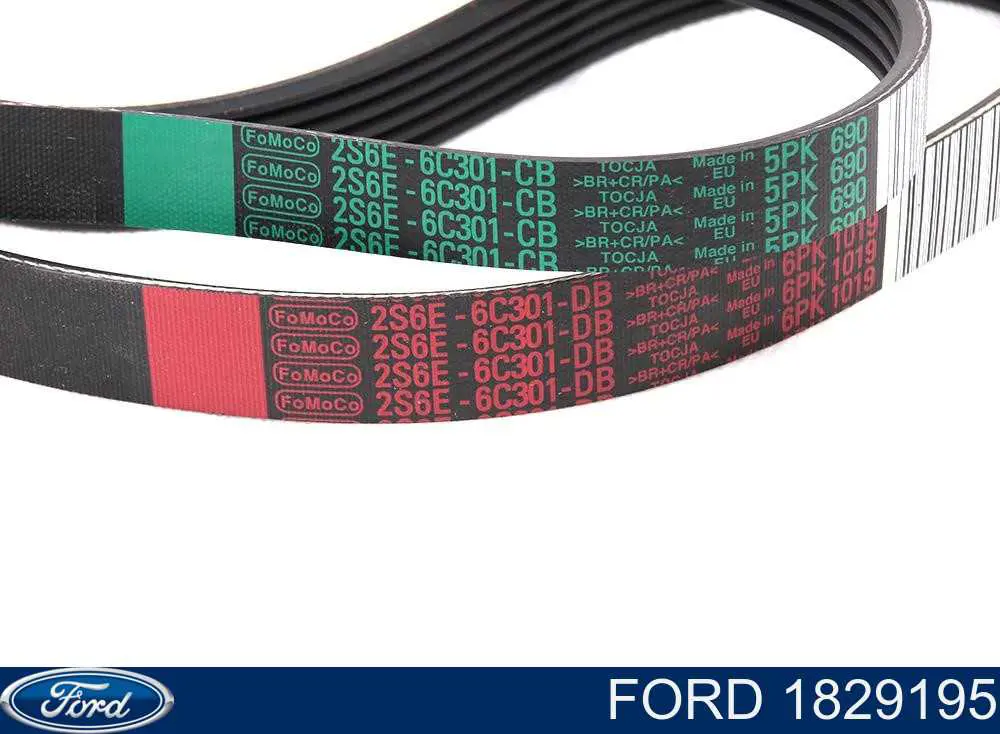 Ремень агрегатов приводной, комплект Ford 1829195 цена, от 20.22 USD