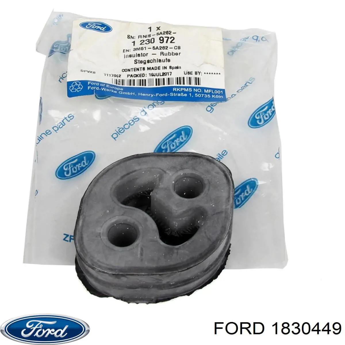 Прокладка коллектора впуск Ford 1830449