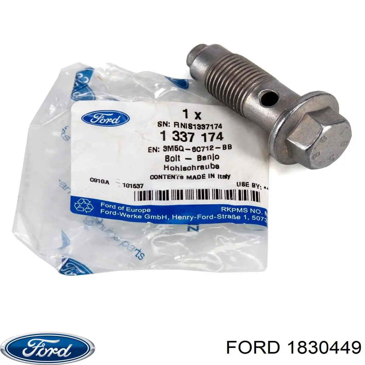 Прокладка впускного коллектора 1830449 Ford