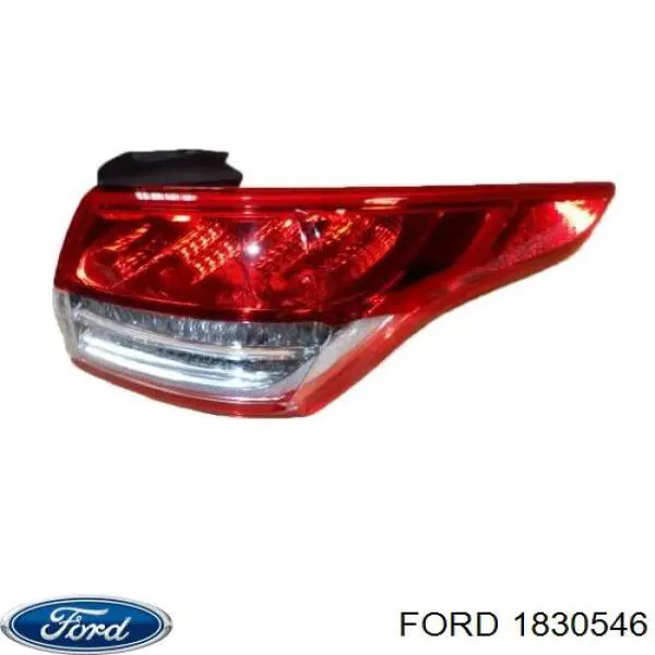 Lanterna traseira direita externa para Ford Kuga (CBS)