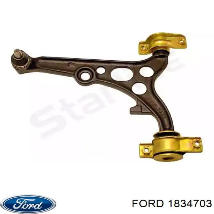 Патрубок системи охолодження 1834703 Ford