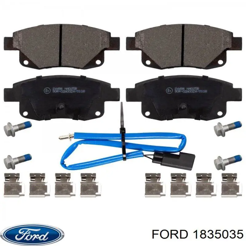 1835035 Ford Жалюзи радиатора
