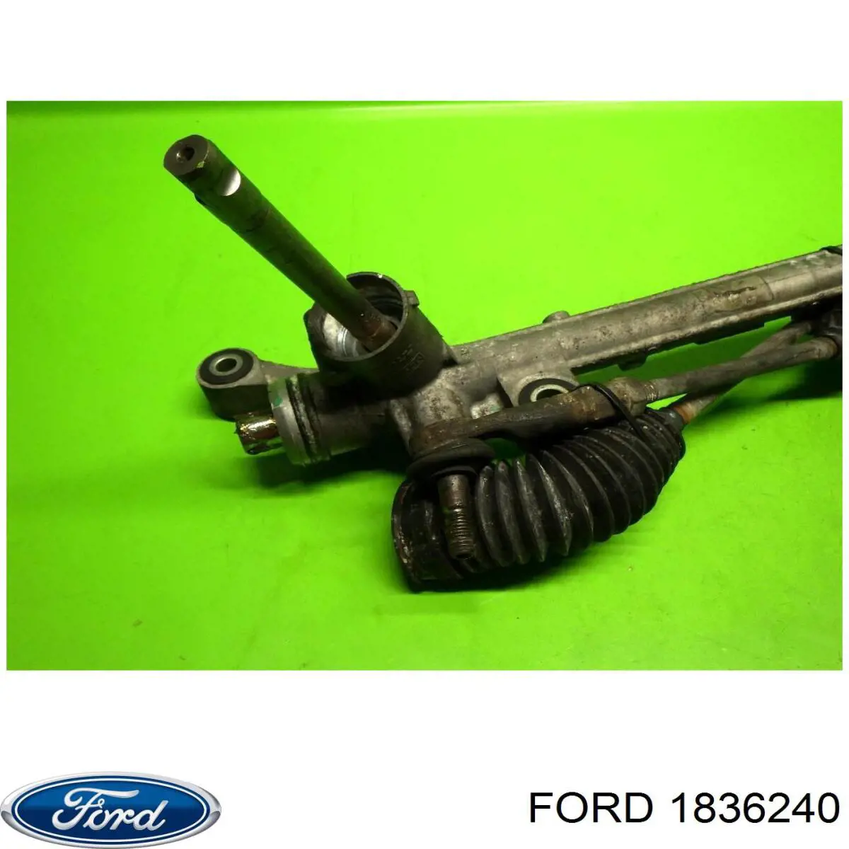 1836240 Ford Cremalheira da direção