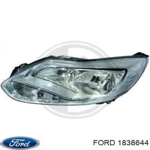 1838644 Ford фара левая