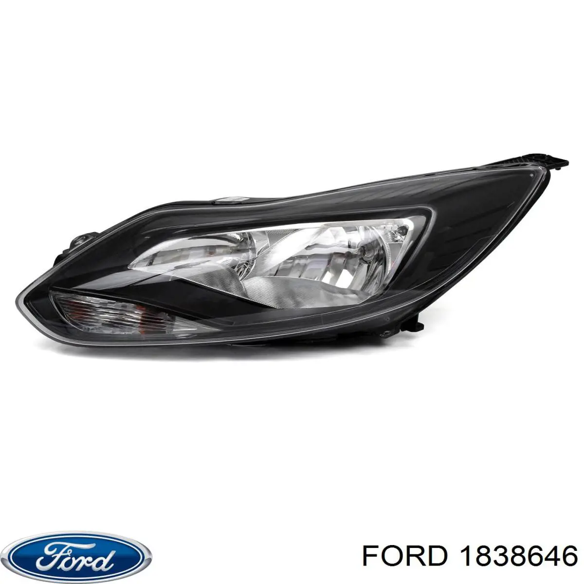 Левая фара 1713249 Ford