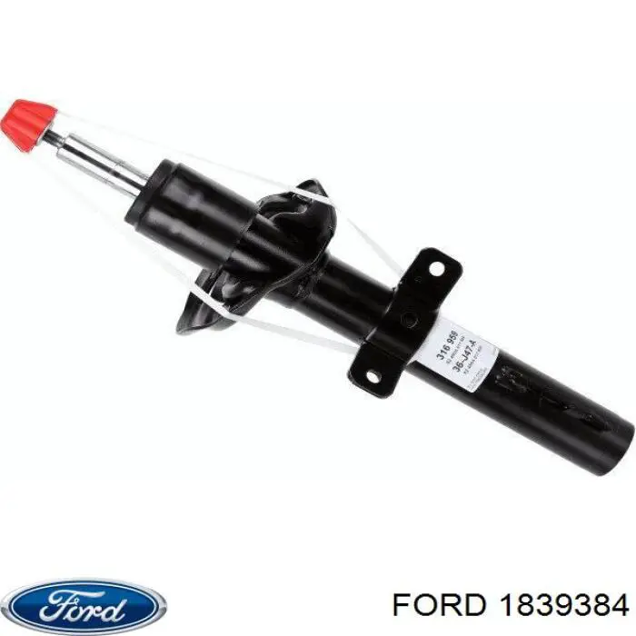 1839384 Ford amortecedor dianteiro