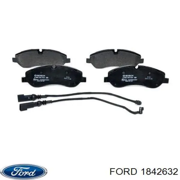 Купить 1842632 Ford Колодки тормозные