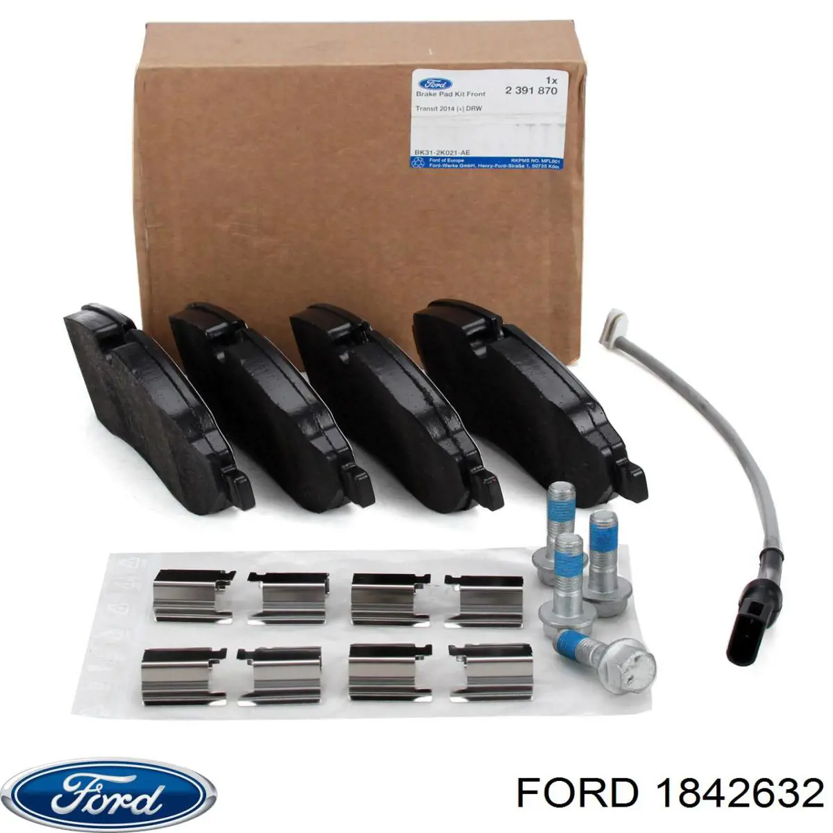 Колодки Ford 1842632 цена, от 31.50 USD