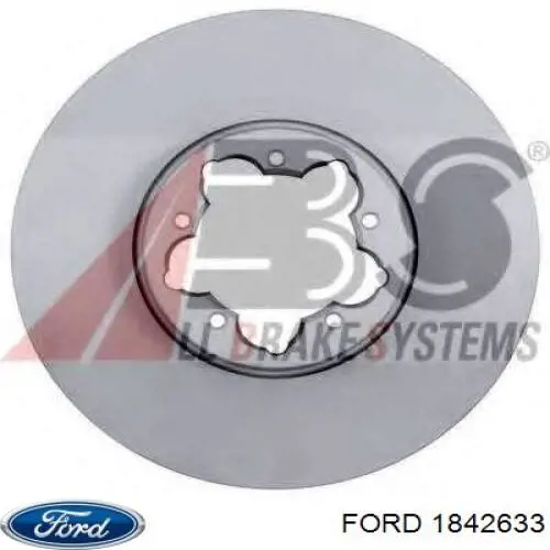 1842633 Ford disco do freio dianteiro